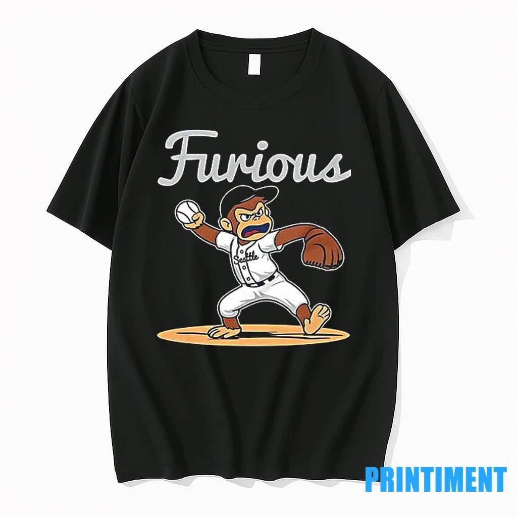 Furious Seattle Mariners Mascot Tshirts Sweater