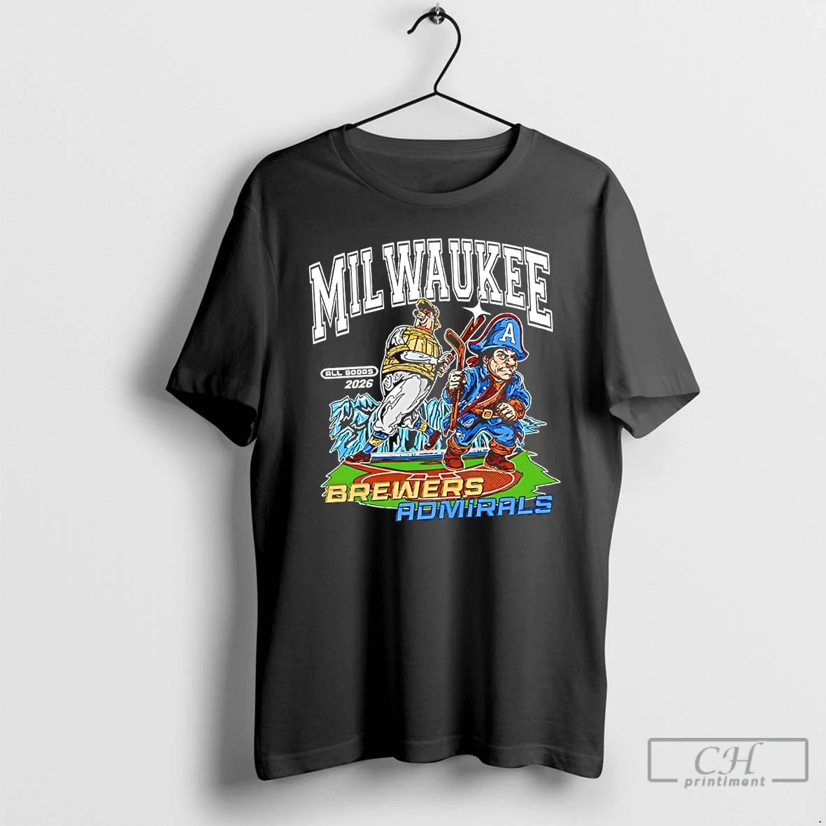 Premium Milwaukee Brewers Baseball Vs Milwaukee Admirals Hockey All Goods 2026