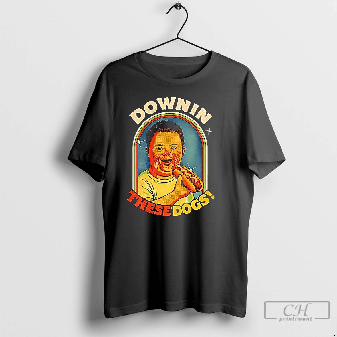 Classic Downin These Dogs Down Syndrome Parody T Shirts