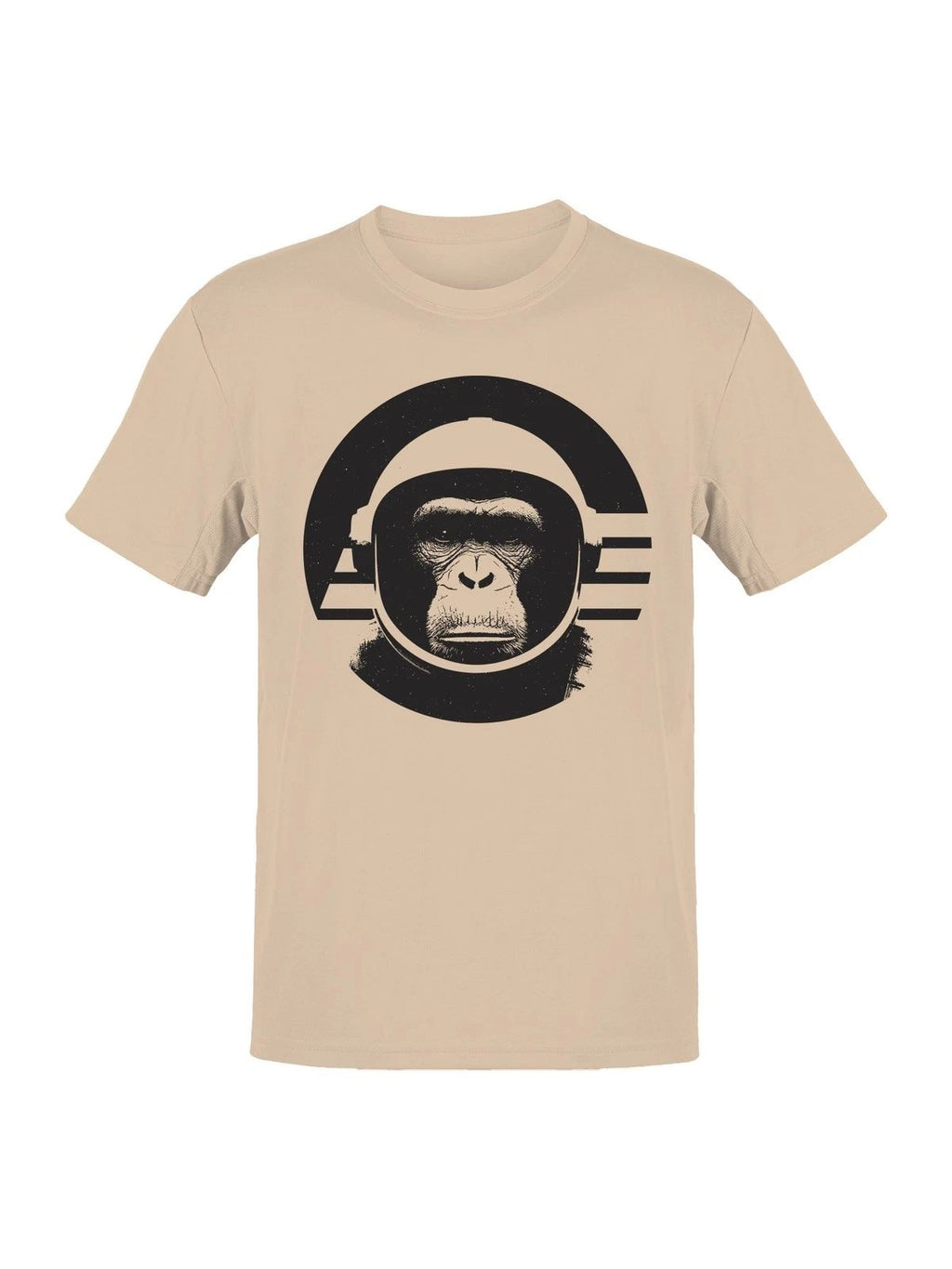 Gorilla in Space Helmet Logo Men's T-shirt