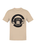 Gorilla in Space Helmet Logo Men's T-shirt
