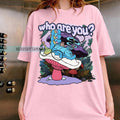 Vintage Alice In Wonderland Shirt, Caterpillar And Flowers Retro T-shirt