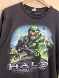 RARE 2001 Halo Combat Evolved Video Game Black T shirt Unisex NH25106
