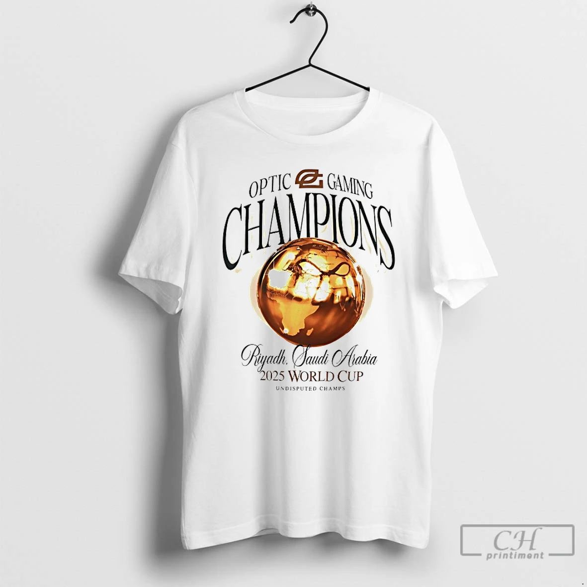 Classic Optic Gaming Champions Riyadh Saudi Arabia 2025 World Cup T Shirts