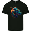 A Fantasy Colourful Dragon Mens Cotton T-Shirt Tee Top
