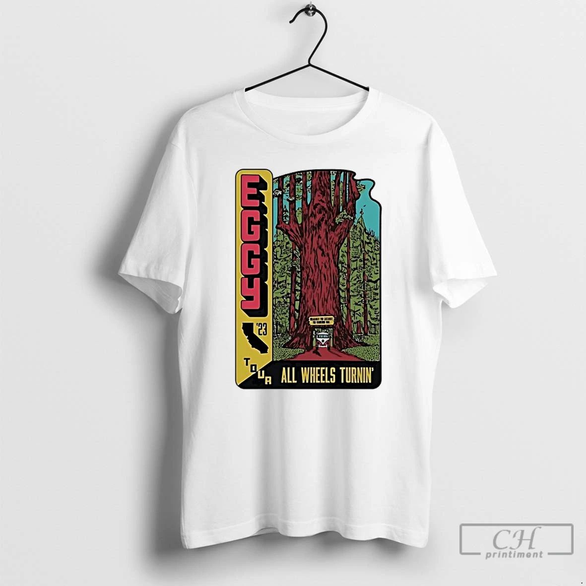Classic Eggy 23 Florida Tour All Wheels Turnin T Shirts