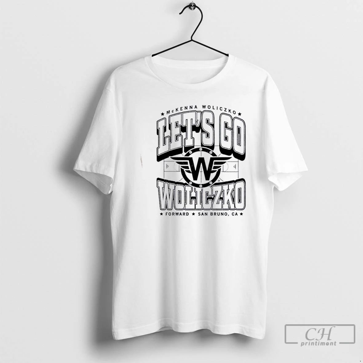 Classic Lets Go Mckenna Woliczko Forward San Bruno Ca T Shirts