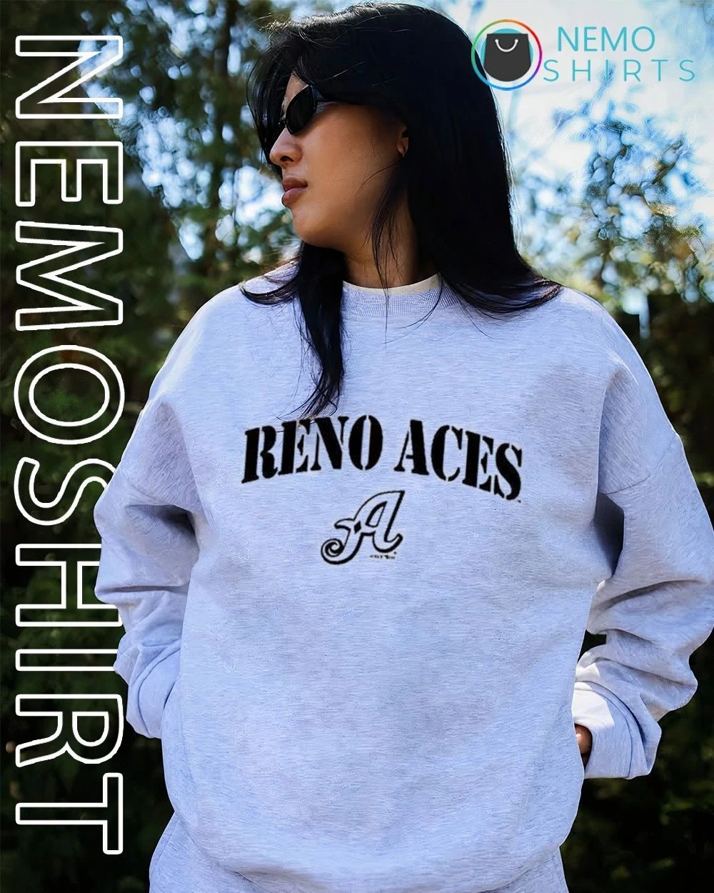 Reno Aces Logo Minor League Baseball MiLB shirt