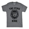 Mens Funny T Shirts The Lying King Sarcastic Anti  Graphic Novelty Tee for
