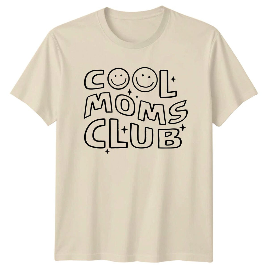 Cool Moms Club T-Shirt, Mothers Day Graphic Tee, Trendy Mom Gift