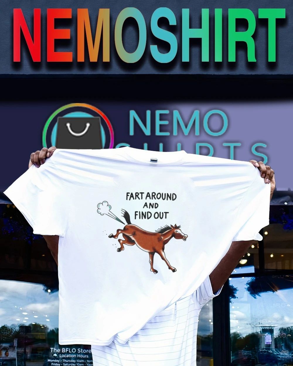 Horse Fart Around And Find Out shirt