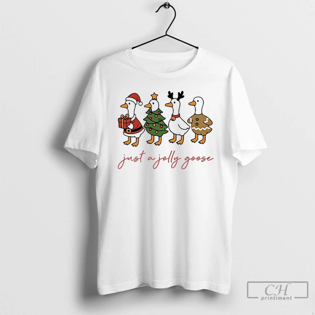 Classic Just A Jolly Goose Christmas 2025 T Shirts