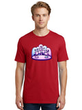 Ghosts-Drinking-Coffee Mens Graphic Tee, 100% Cotton, Casual Summer Wear