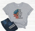 Home of the Free Because of the Brave T-Shirt