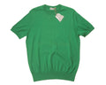 Sartorio Napoli $775 NWT Green Slim T-Shirt Knit 100% Cotton Jersey (52 IT) L