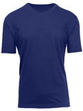 Mens Short Sleeve V-Neck T-Shirts Solid Colors Lounge Active Undershirt NWT