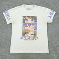 Weekend Warrior Shirt Men's Large White Life Is Sweet Anime Manga Short Sleeve