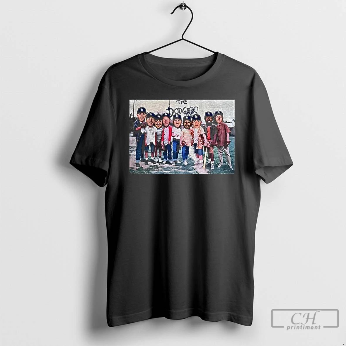 Classic Los Angeles Dodgers Baseball Bootleg Cartoon Funny T Shirts
