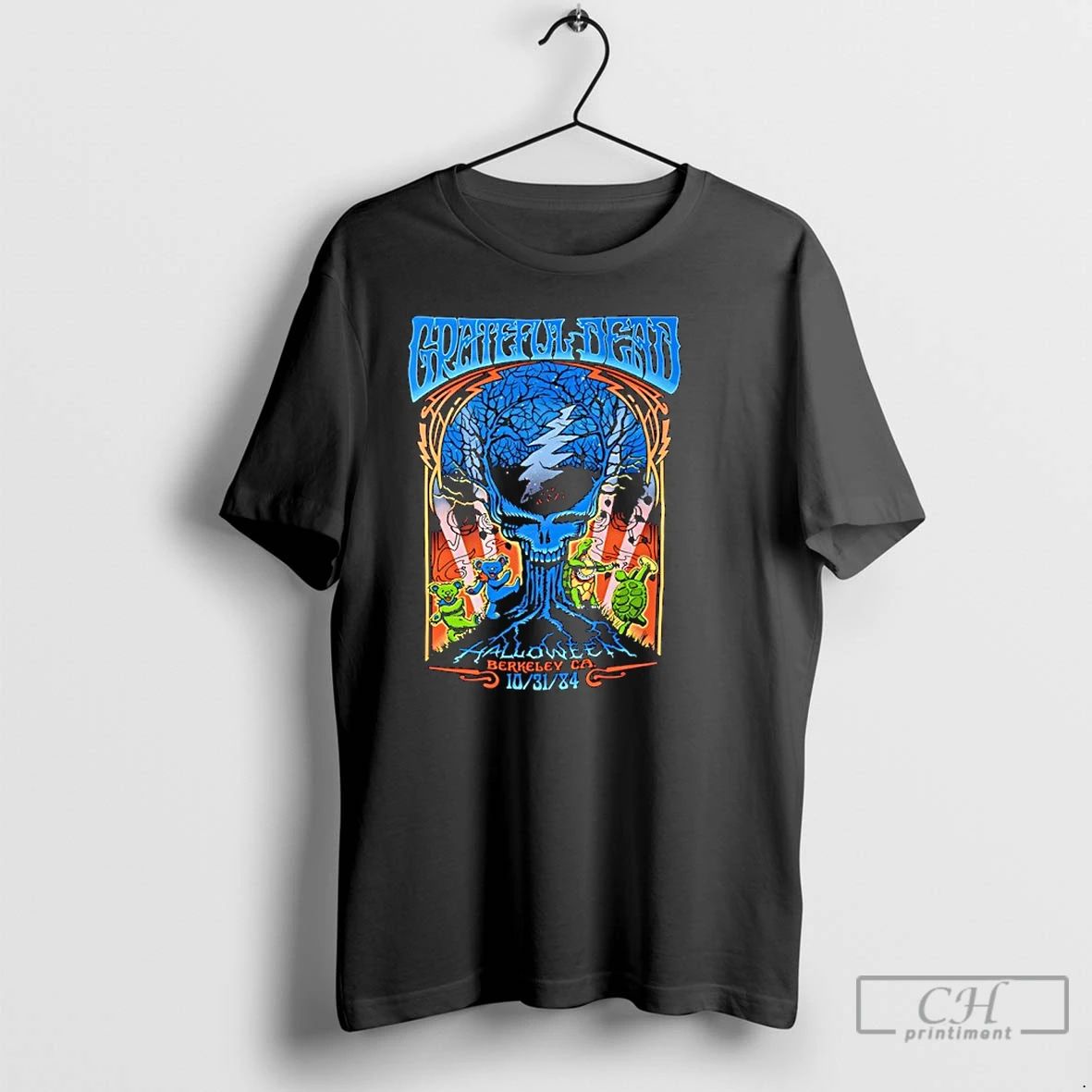 Classic Grateful Dead Halloween Berkeley Community Theatre Ca T Shirts