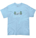 Life Is Crap Camping Funny Outdoor Adventure Womens or Mens Crewneck T Shirt Tee