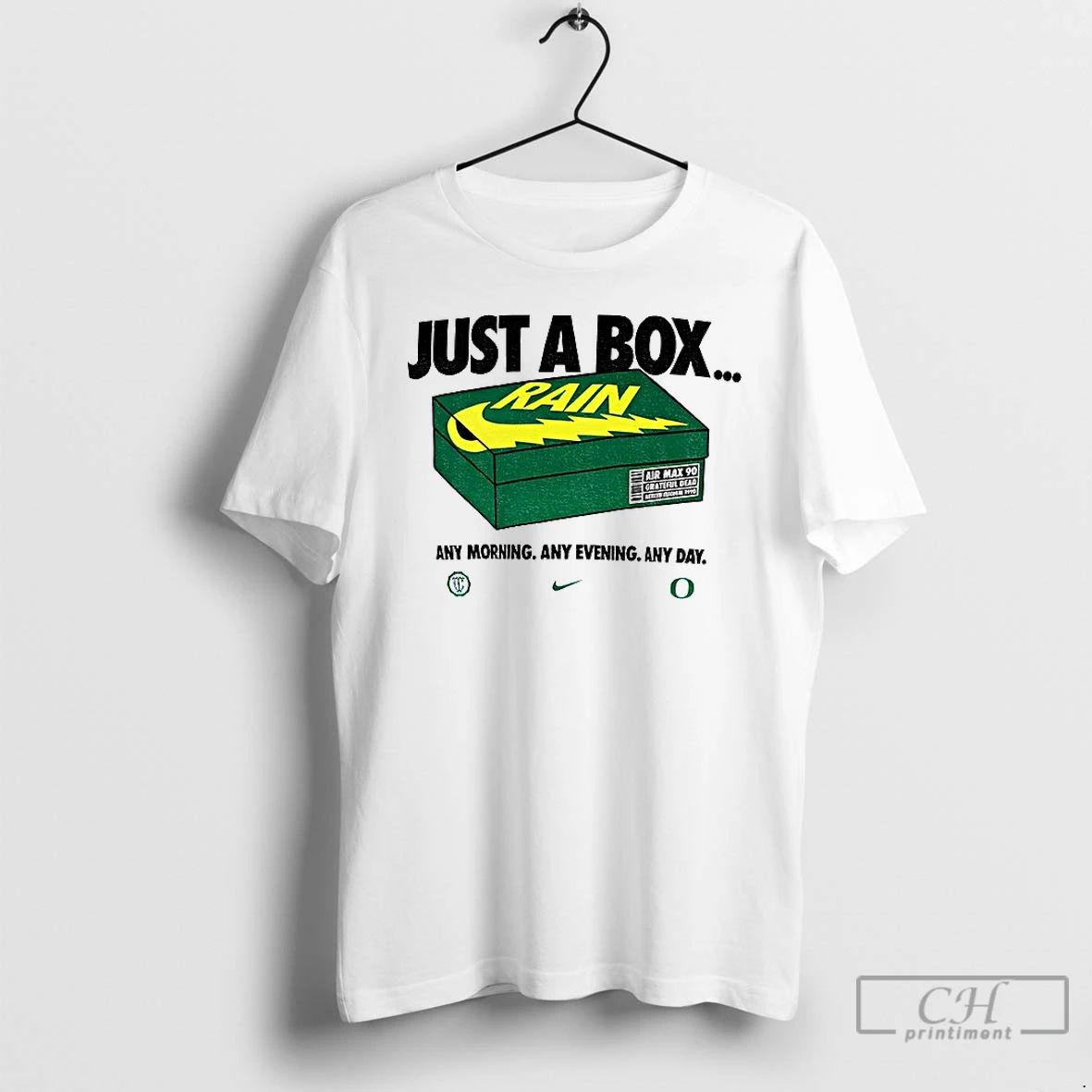 Classic Oregonxdead Box Of Rain Any Morning Any Evening Any Day T Shirts