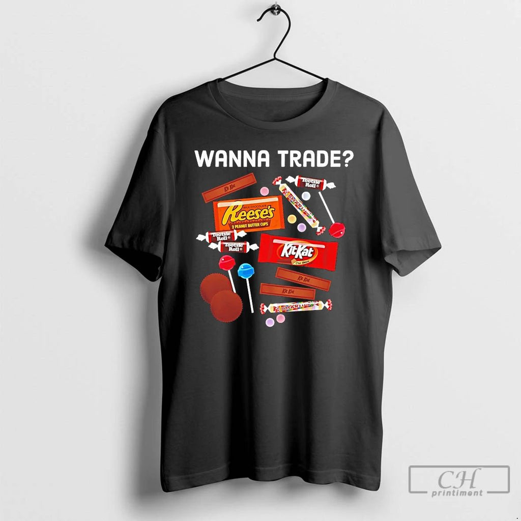 Premium Wanna Trade Reeses Peanut Butter Cups Kit Kat T Shirts