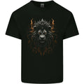 King of the Lions Fantasy Mens Cotton T-Shirt Tee Top