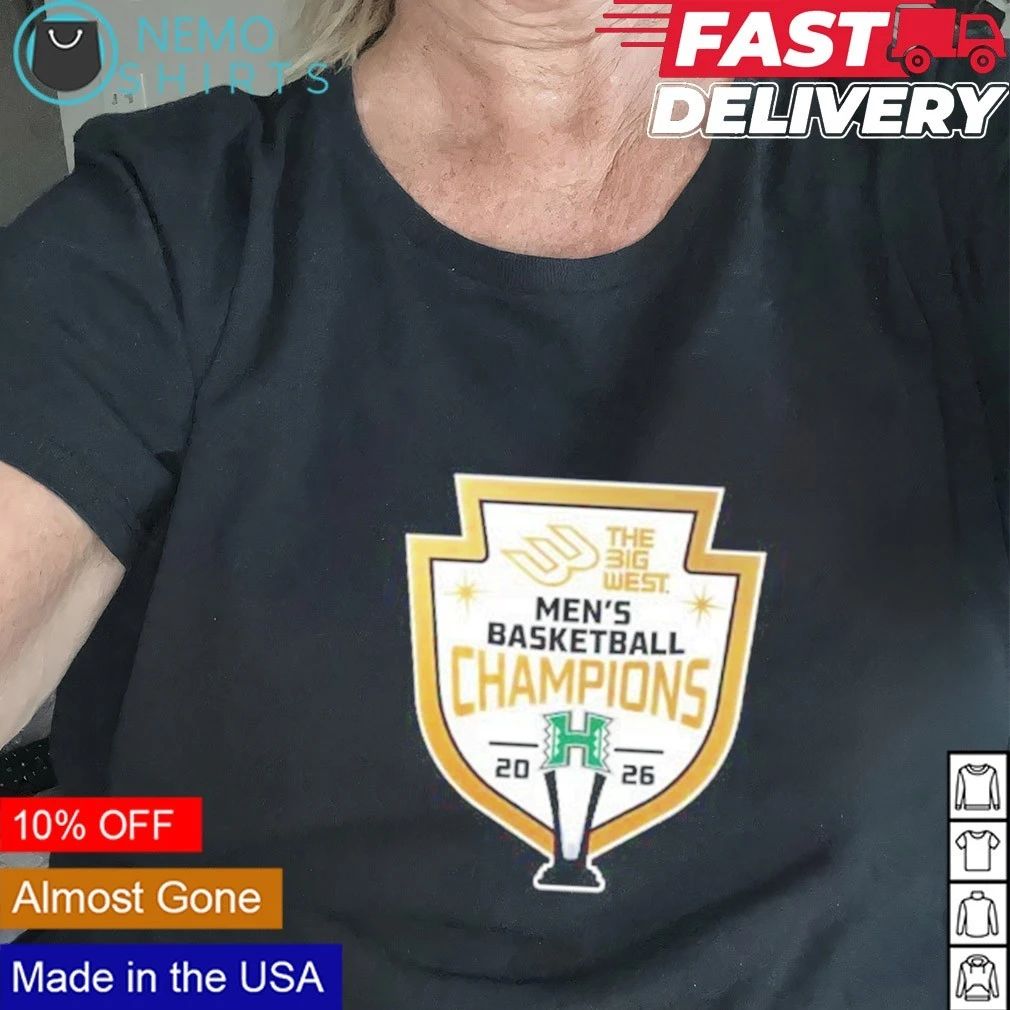 University of Hawaii 2026 Big West Men’s Basketball Champions shirt
