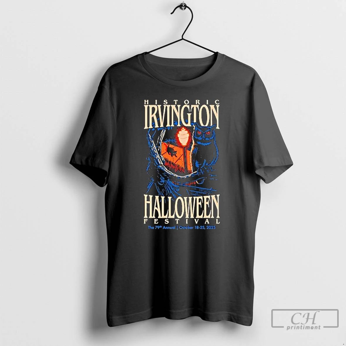 Classic Historic Irvington Halloween 2025 Festival T Shirts