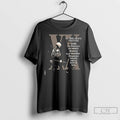 Premium My Chemical Romance 2025 North American Stadium Tour Cities Skeleton T Shirts