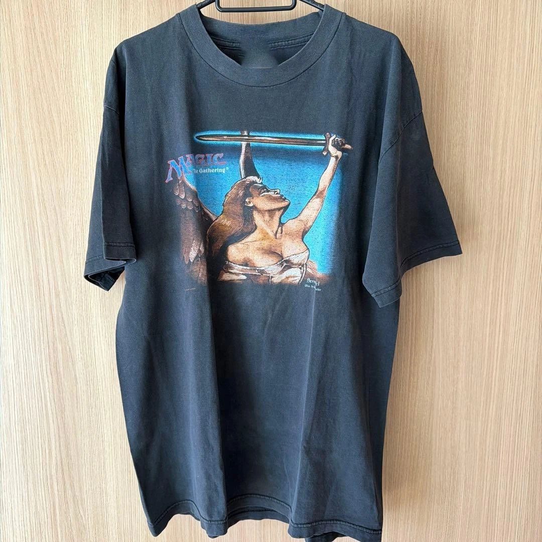 Vtg Magic The Gathering Serra Angel T-Shirt All Size PA418 FREE SHIPPING