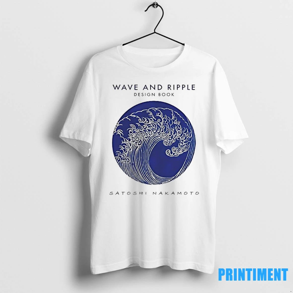 Wave And Ripple Design Book Satoshi Nakamoto Tshirts Sweater