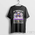 Classic 65th Anniversary 1960 2025 Minnesota Vikings Team Players T Shirts