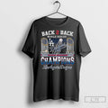 Classic Back 2 Back World Series Champions 2024 2025 Los Angeles Dodgers Mlb Baseball