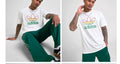 ADIDAS ORIGINALS RASTA OUTLINE TREFOIL  T SHIRT WHITE  BNWT  S,M,XL,XXL LAST 4