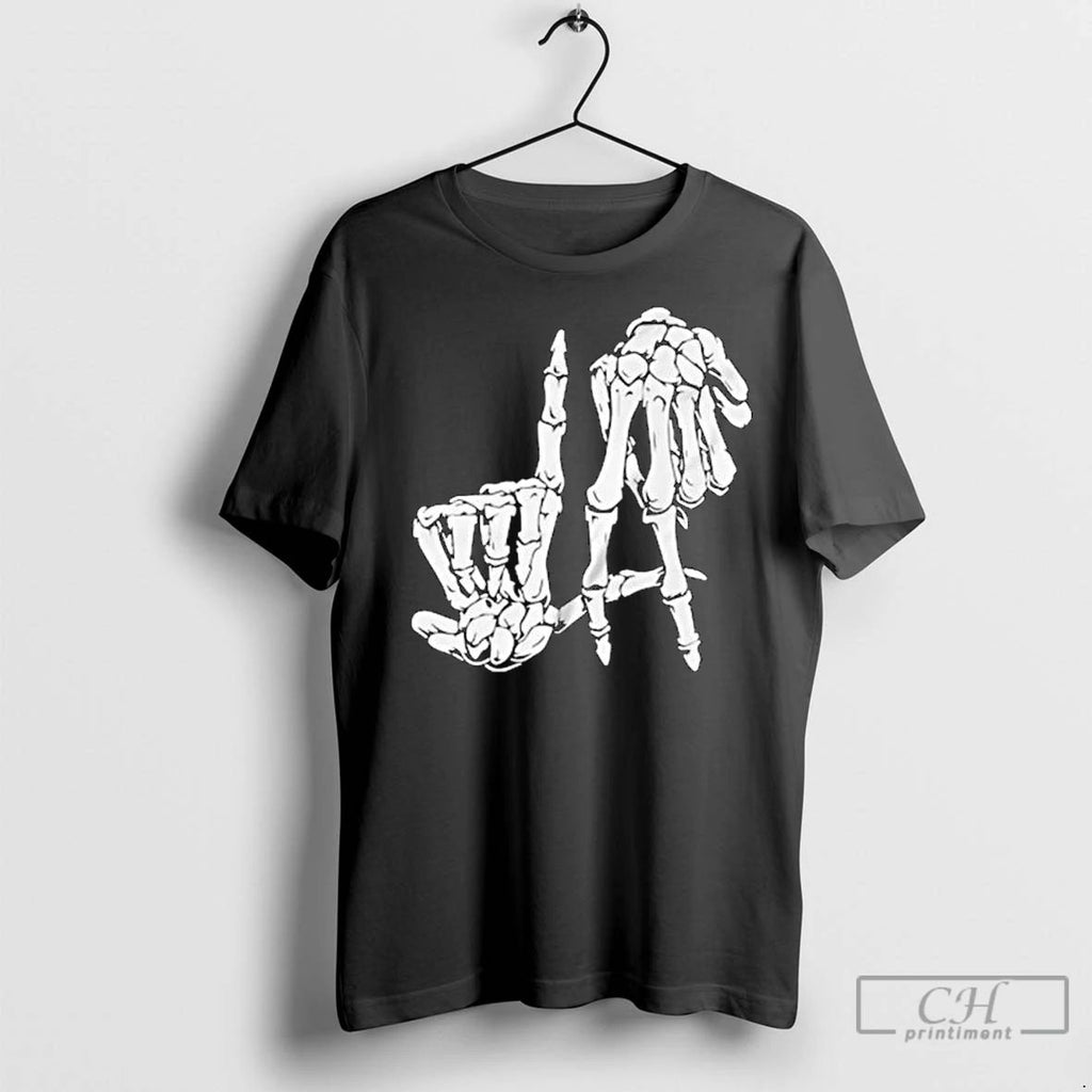 Classic Los Angeles Skeleton Hand Sign Ornaments