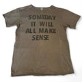Beige Boho T-Shirt Beige Body Rags Urban Outfitters Short Sleeve Shirt Men's S