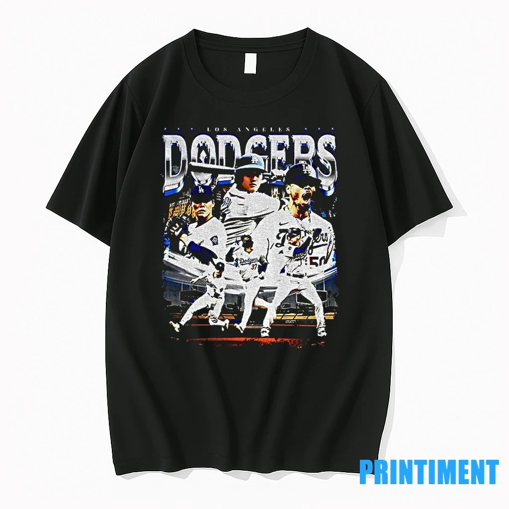 Los Angeles Dodgers Vintage Baseball Mlb 2025 Tshirts Sweater