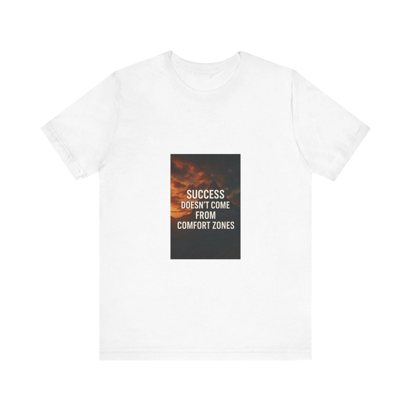 Motivational Success Tee, Unisex Relaxed Fit T-Shirt, Inspirational Quote Shirt,