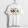 Premium Just A Jolly Goose Santa Claus Christmas Tree Reindeer And Gingerbread Christmas T Shirts
