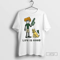Trending Green Bay Packers Lambeau Field Life Is Good Cheesehead Painting T Shirts