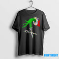 Hairdressed Christmas Grinch Hand Hair Stylist Tshirts Sweater
