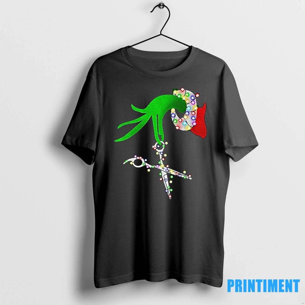 Hairdressed Christmas Grinch Hand Hair Stylist Tshirts Sweater