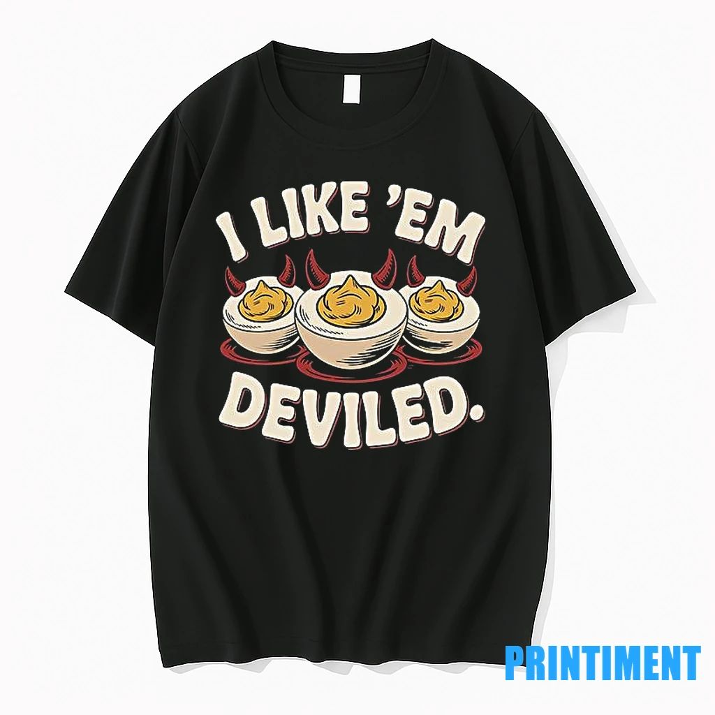 I Like Em Deviled Funny Retro Deviled Egg Tshirts Sweater
