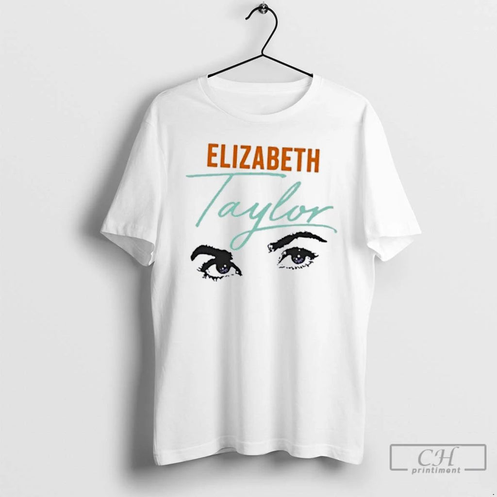 Classic Elizabeth Taylor Violet Eyes Showgirl T Shirts