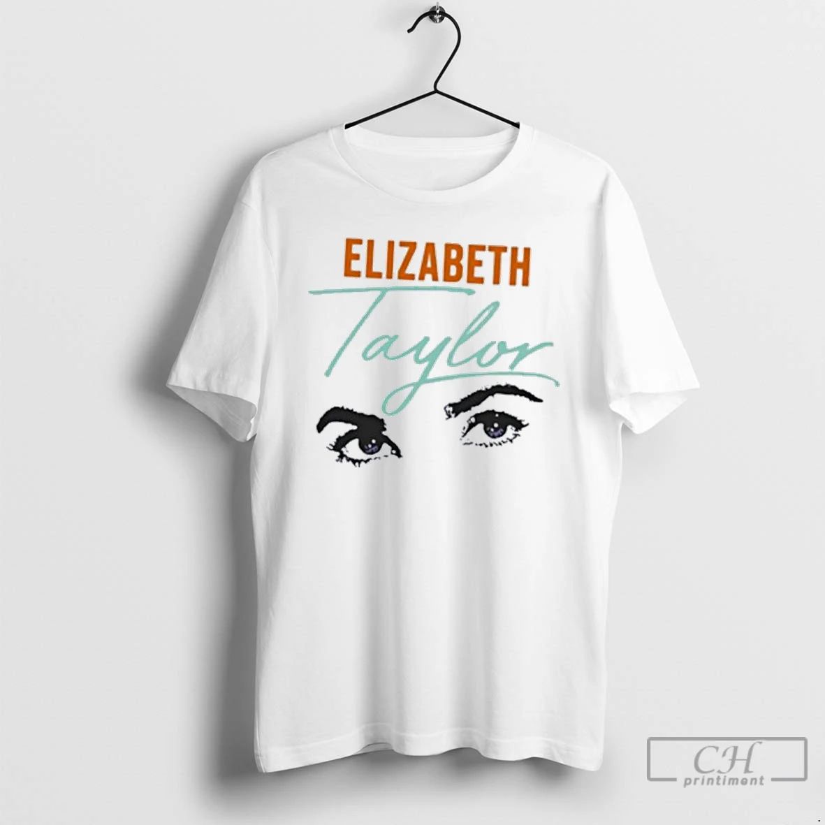 Classic Elizabeth Taylor Violet Eyes Showgirl T Shirts
