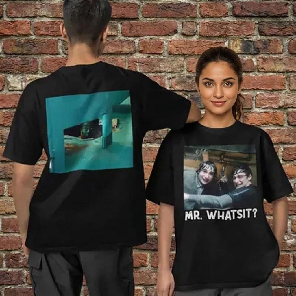Funny Mr Whatsit 2-Sided T-Shirt Movie Safety Tee Holiday TV Show Gift