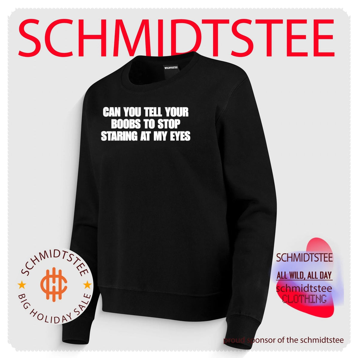 Can You Tell Your Boobs To Stop Staring At My Eyes shirt