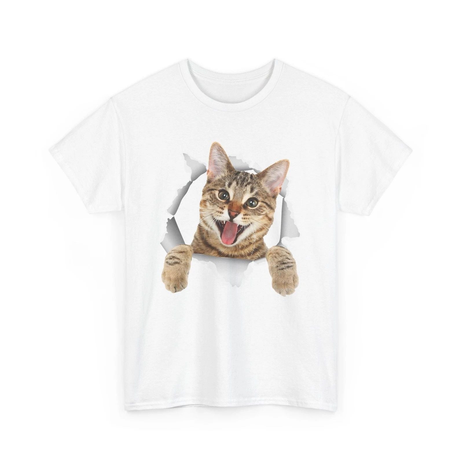 Cat Shirt, Cat Torn Cloth Cats Owner Kitten Lovers Women Men Shirt