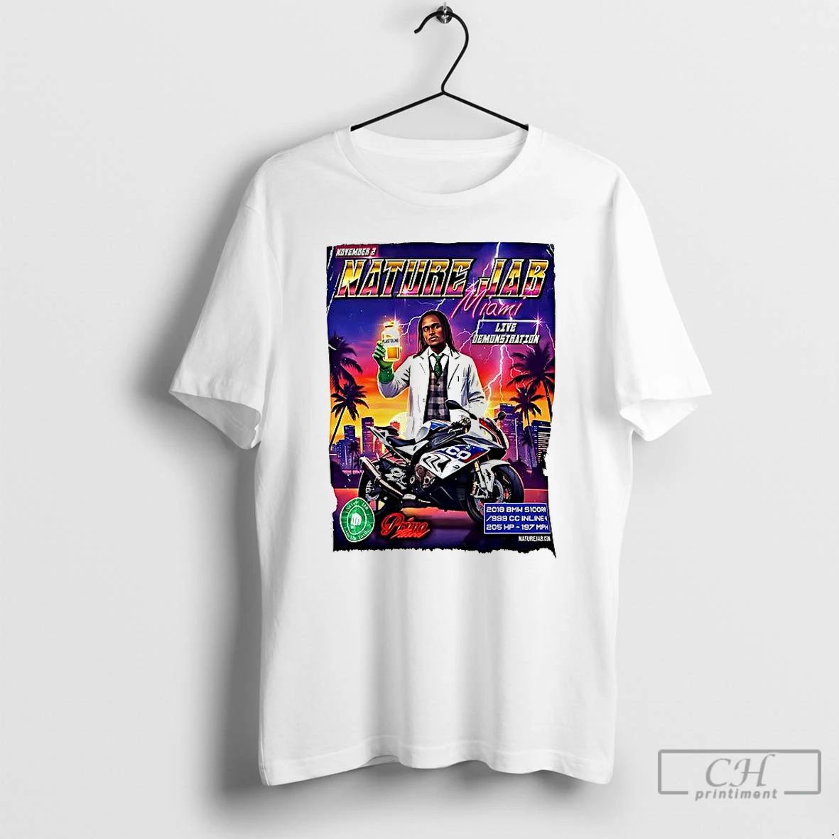 Classic Naturejab Miami Live Demonstration T Shirts